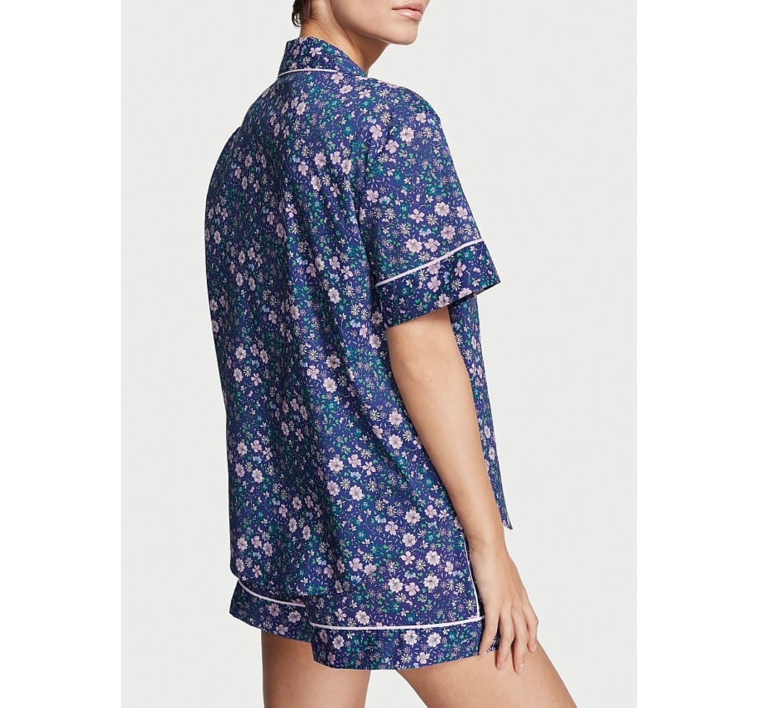 Піжама Cotton Short Pajama Set Flower print