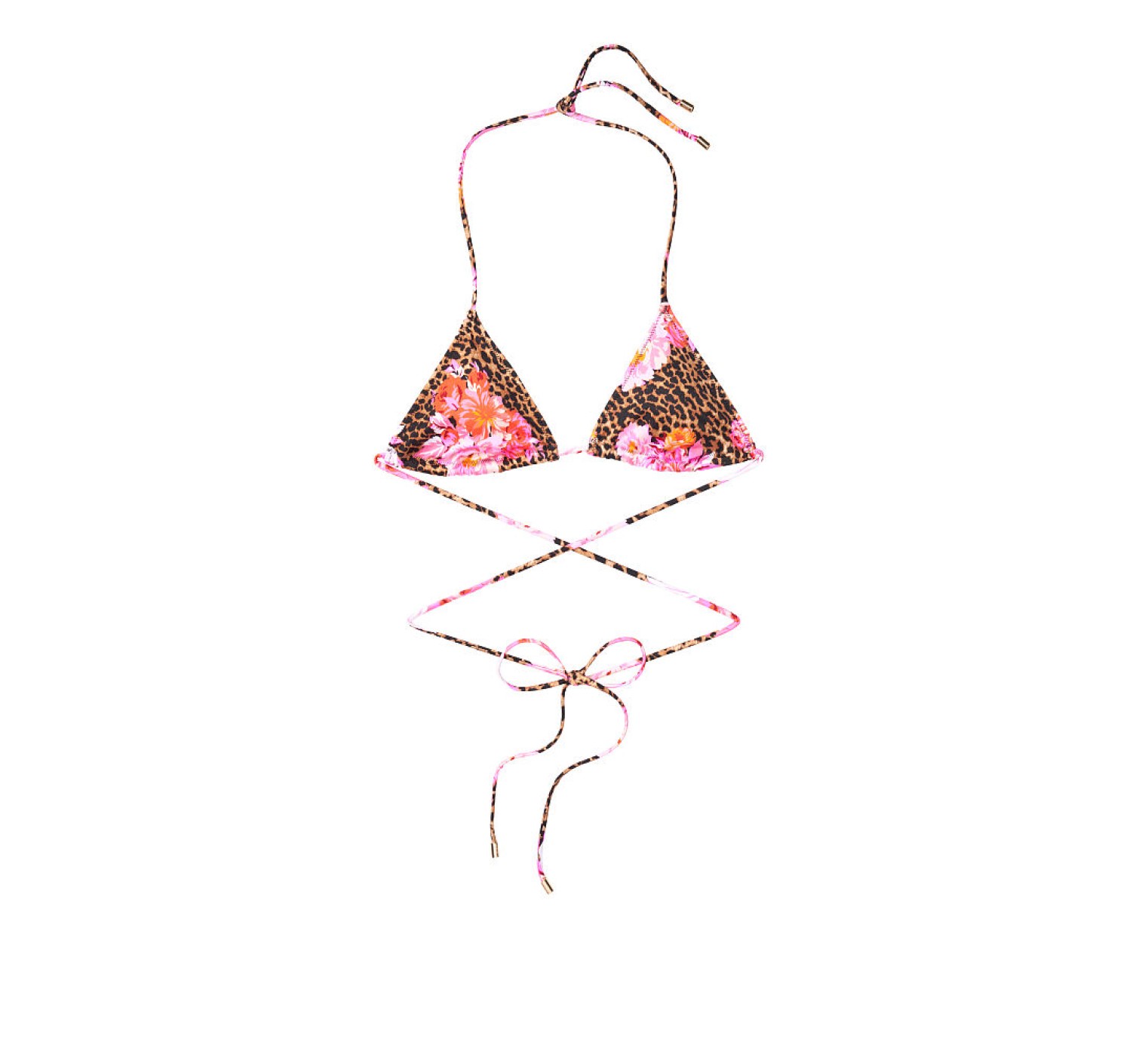 Купальник Victoria Secret SWIM Strappy Leopard print