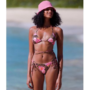 Купальник Victoria Secret SWIM Strappy Leopard print