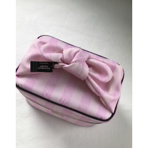 Бьюти кейс VICTORIA'S SECRET Signature Stripe Runway Train Case