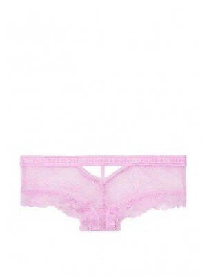 Трусики Victoria’s Secret Cheeky logo lace