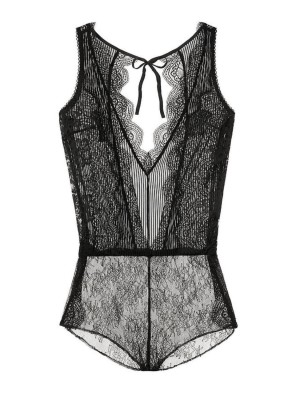 Боди Victoria’s Secret Black Lace