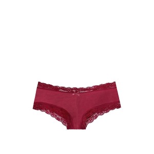 Трусики Victoria’s Secret Cheeky strappy back с кружевом