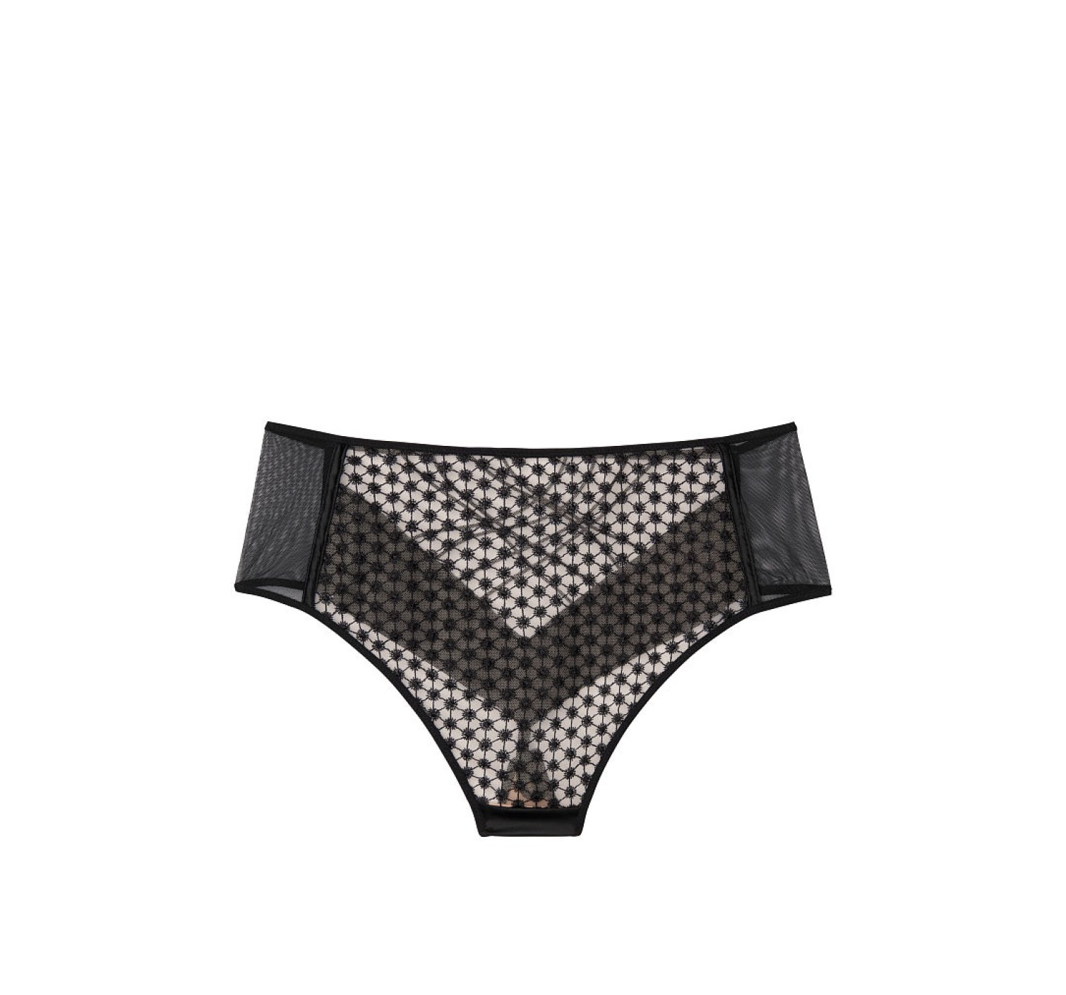 Комплект білизни Victoria's Secret Very Sexy Starburst Bra set Black Embroidered