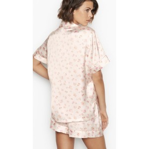 Сатиновая пижама Victoria’s Secret The Satin Short PJ Set Bride Flower print