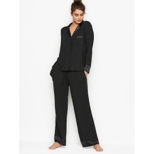 Пижама Victoria’s Secret Modal Long Black Pj Set