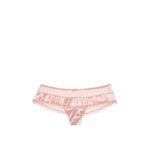 Трусики Victoria's Secret Hipster thong pink panty