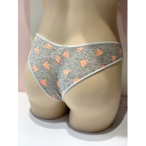 Трусики Victoria's Secret PINK mini strappy grey cheekster