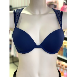Бюстгальтер Victoria’s Secret padded plunge bra - Night blue