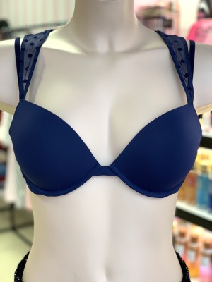 Бюстгальтер Victoria’s Secret padded plunge bra - Night blue