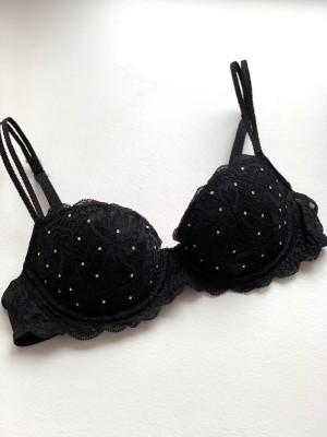 Бюстгальтер Victoria’s Secret Push-up pigeonnant black