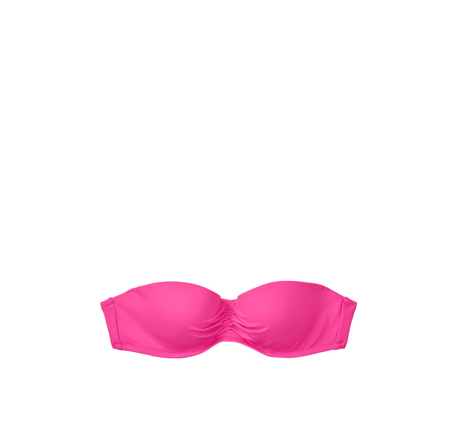 Купальник бандо Victoria’s Secret Push-up Neon pink