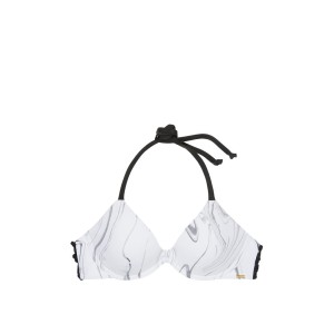 Купальник раздельный Victoria’s Secret PINK White & Black print Топ S + плавки М