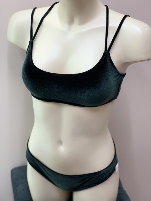 Велюровый купальник Victoria’s Secret PINK Black