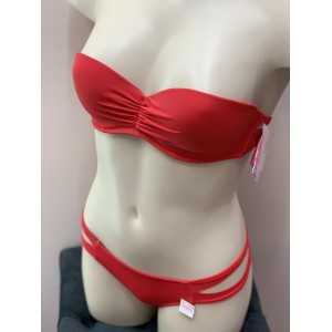 Купальник бандо Victoria's Secret PINK Bra 32B + mini cheekster panty