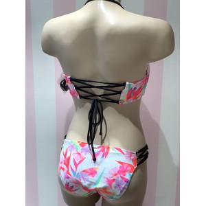 Купальник бандо Victoria’s Secret PINK Tropic print