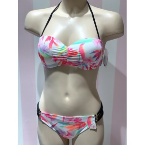 Купальник бандо Victoria’s Secret PINK Tropic print