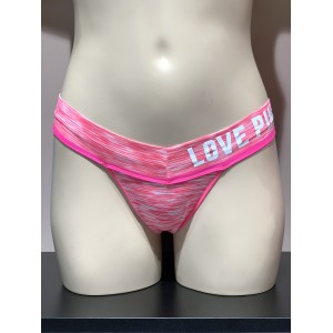 Трусики стринги Victoria’s Secret PINK Thong panty Neon pink