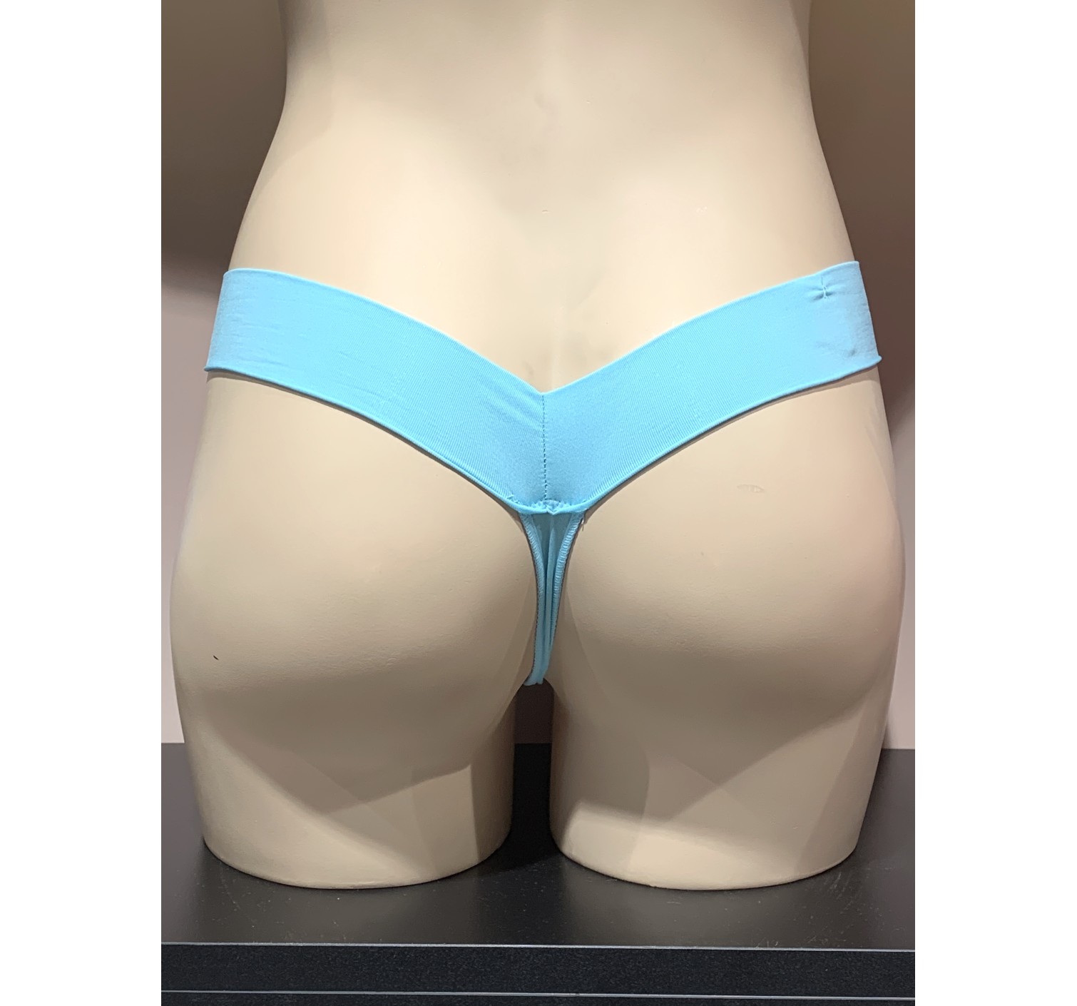 Трусики стринги Victoria’s Secret Thong panty Tiffany color