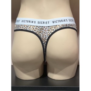 Трусики стринги Victoria’s Secret Animal print Leopard Thong panty