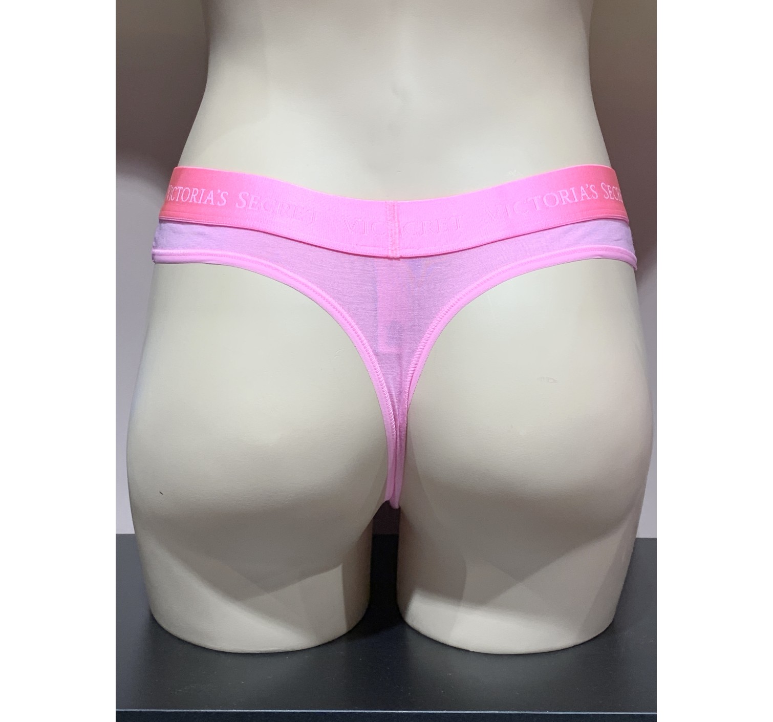 Трусики стринги Victoria’s Secret Neon pink Thong panty