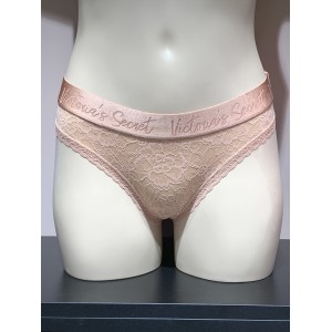 Трусики стринги Victoria’s Secret Nude logo Thong panty
