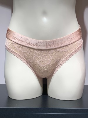 Трусики стринги Victoria’s Secret Nude logo Thong panty