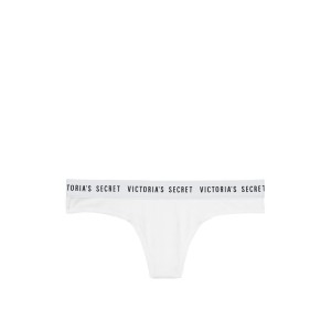 Трусики стринги Victoria’s Secret Thong panty Logo VS