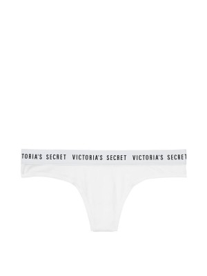 Трусики стрінги Victoria's Secret Thong panty Logo VS