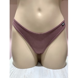 Трусики стринги Victoria’s Secret PINK Ribbed Shoco Thong panty XS