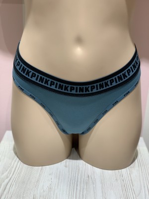 Трусики Victoria's Secret PINK Thong panty VS Logo