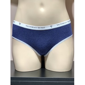 Трусики хіпхагери Victoria's Secret Blue logo Hiphugger panty