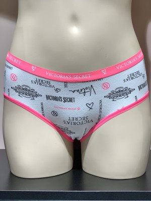 Трусики хипхаггеры Victoria's Secret Logo print Hiphugger panty