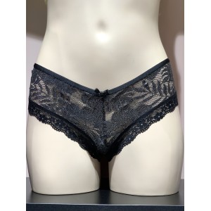 Трусики чики Victoria's Secret Very Sexy Black Lurex Cheeky panty