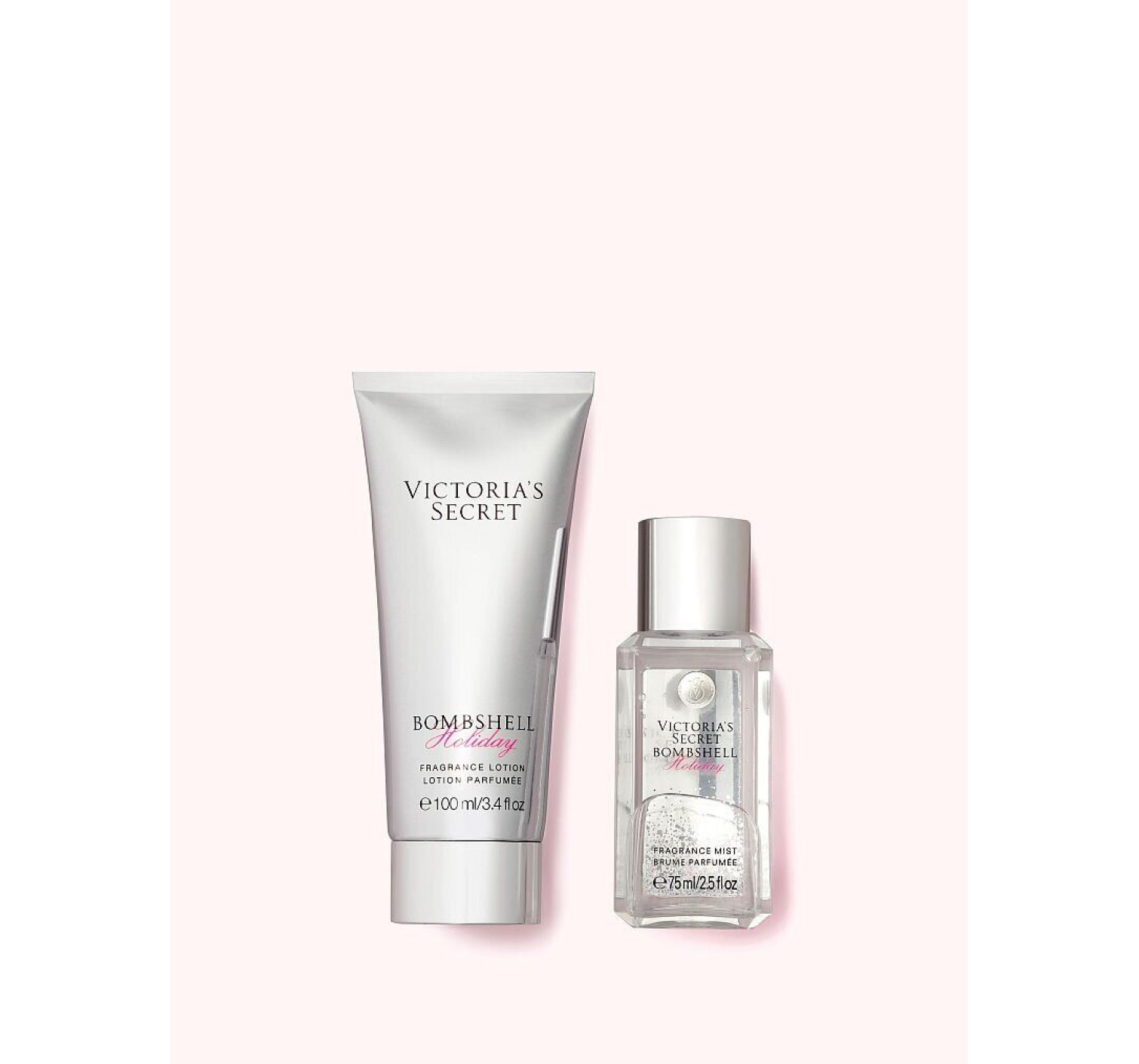 Подарочный набор Victoria’s Secret mini mist & lotion Bombshell Holiday