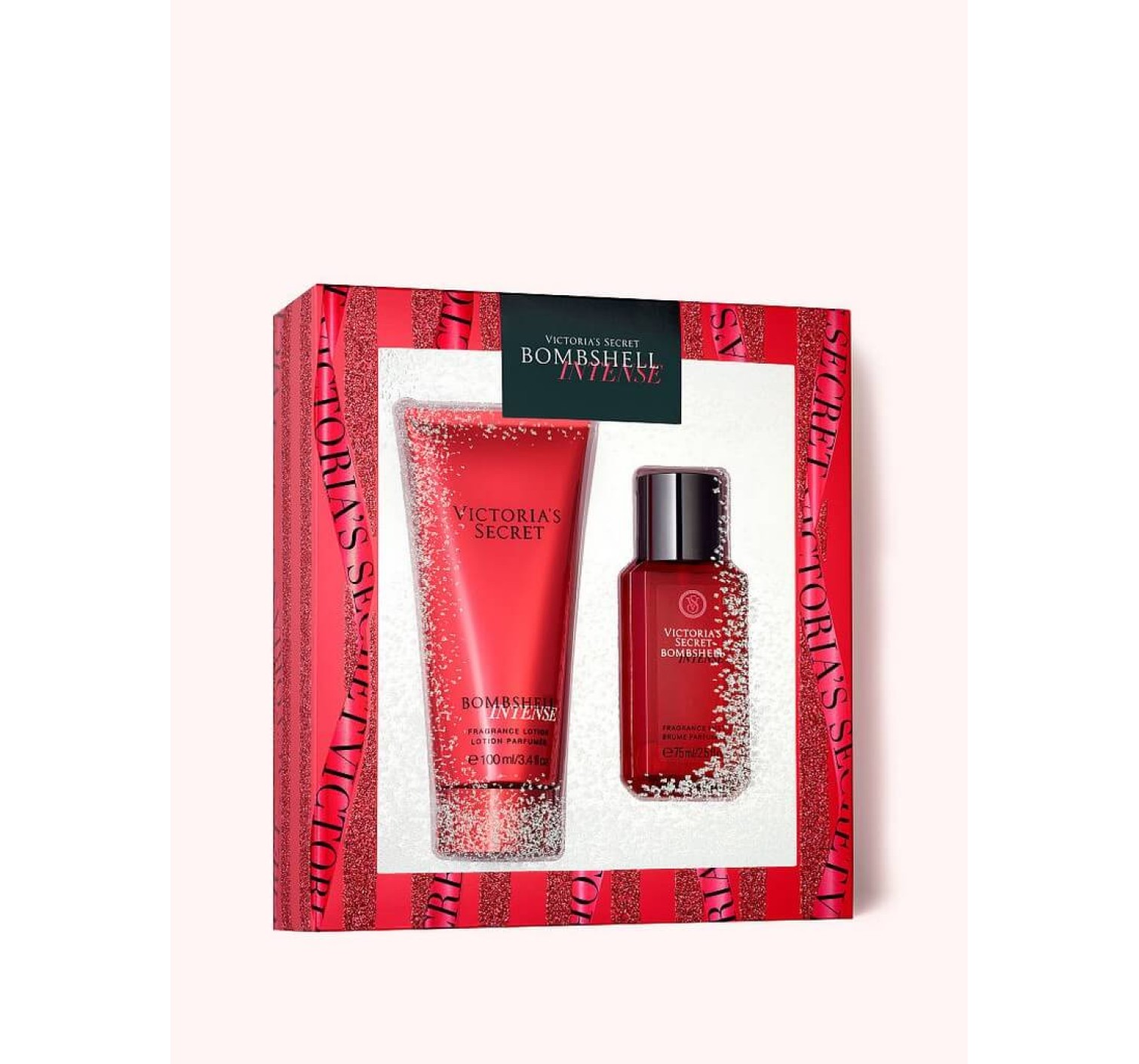 Подарочный набор Victoria’s Secret mini mist & lotion Bombshell Intense