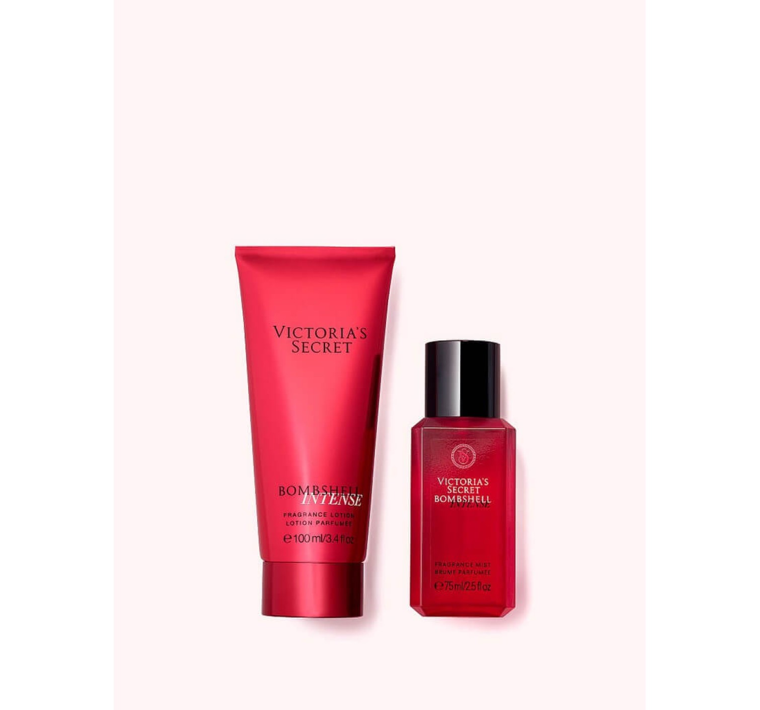 Подарочный набор Victoria’s Secret mini mist & lotion Bombshell Intense