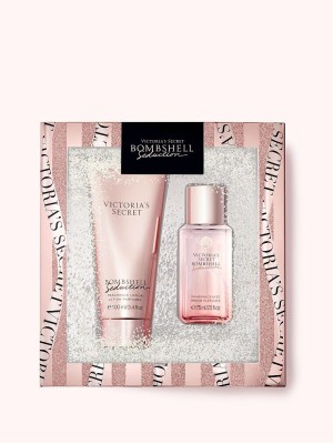 Подарочный набор Victoria’s Secret mini mist & lotion Bombshell Seduction