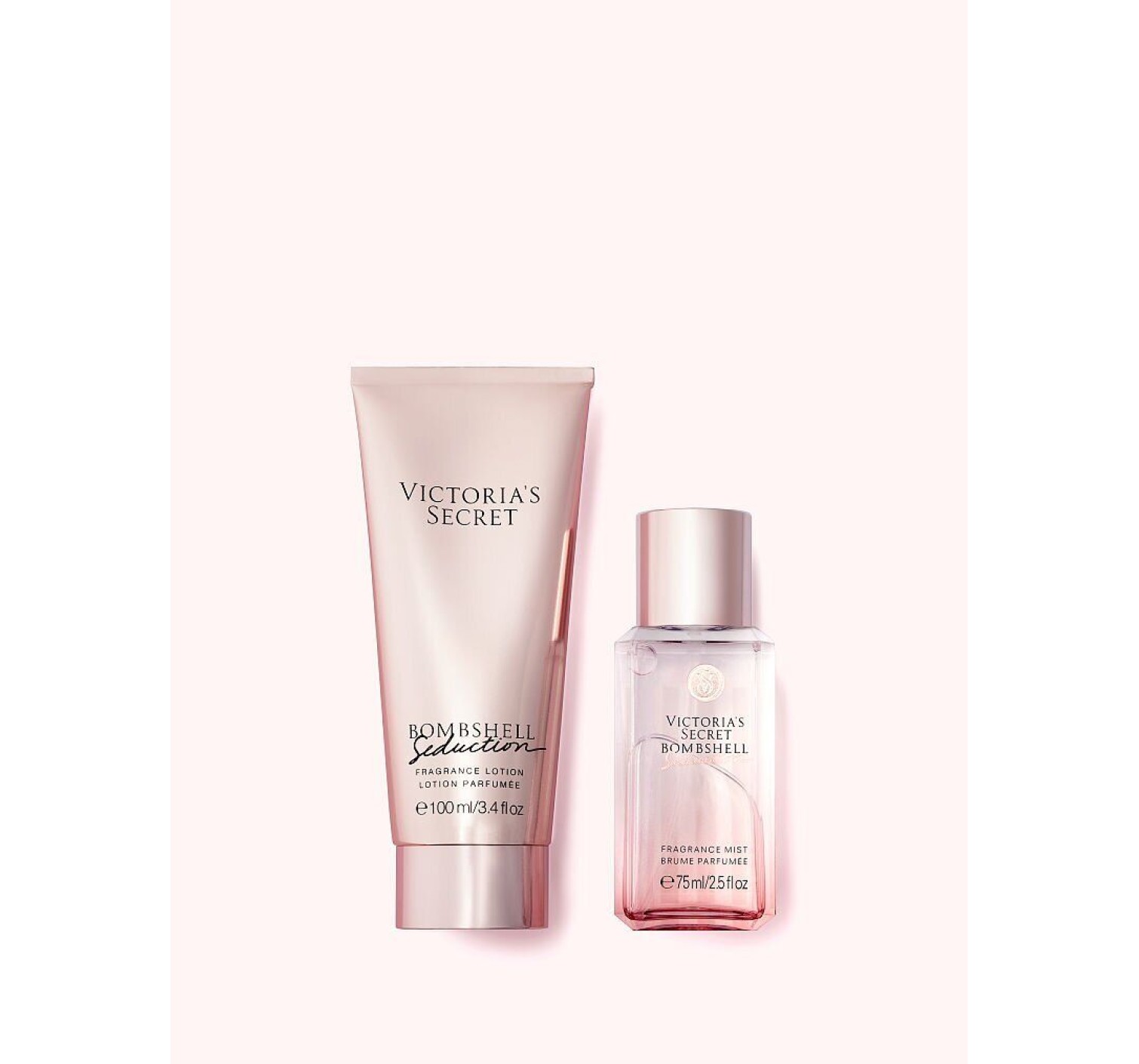 Подарочный набор Victoria’s Secret mini mist & lotion Bombshell Seduction