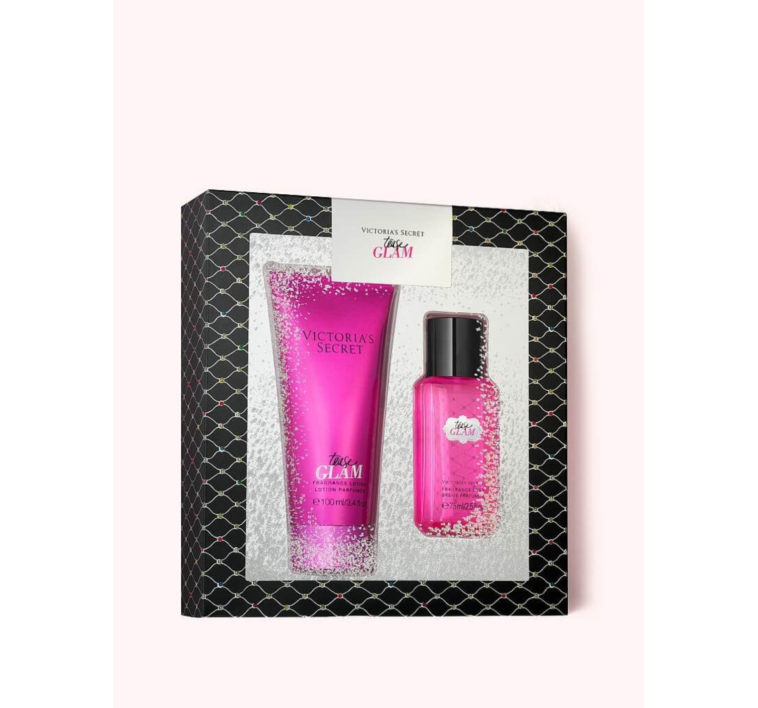 Подарочный набор Victoria’s Secret mini mist & lotion Tease Glam