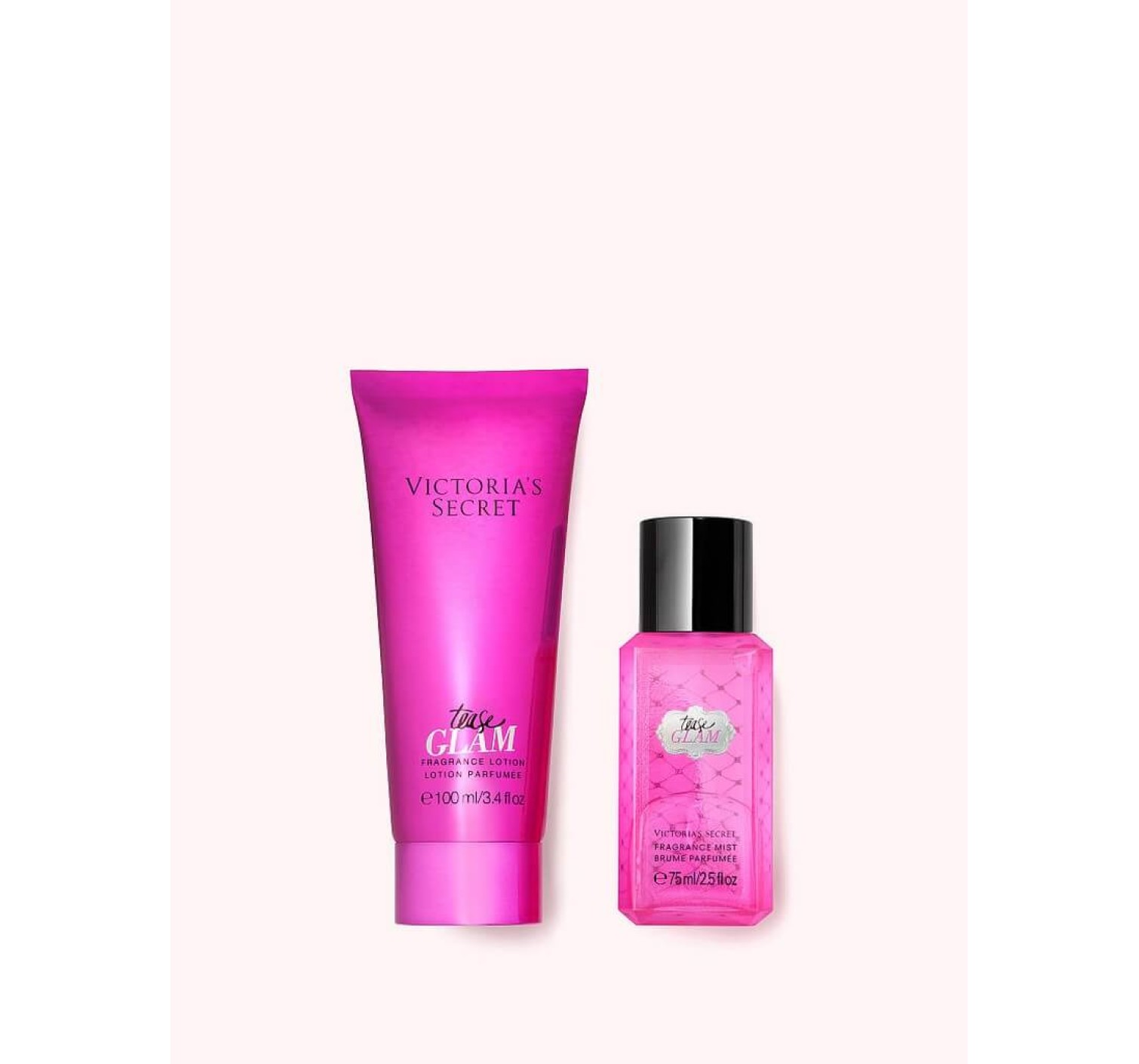 Подарочный набор Victoria’s Secret mini mist & lotion Tease Glam
