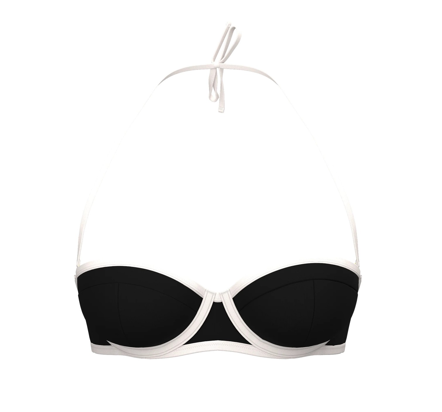 Купальник Essential Uplift Strapless Bandeau Bikini Top Black