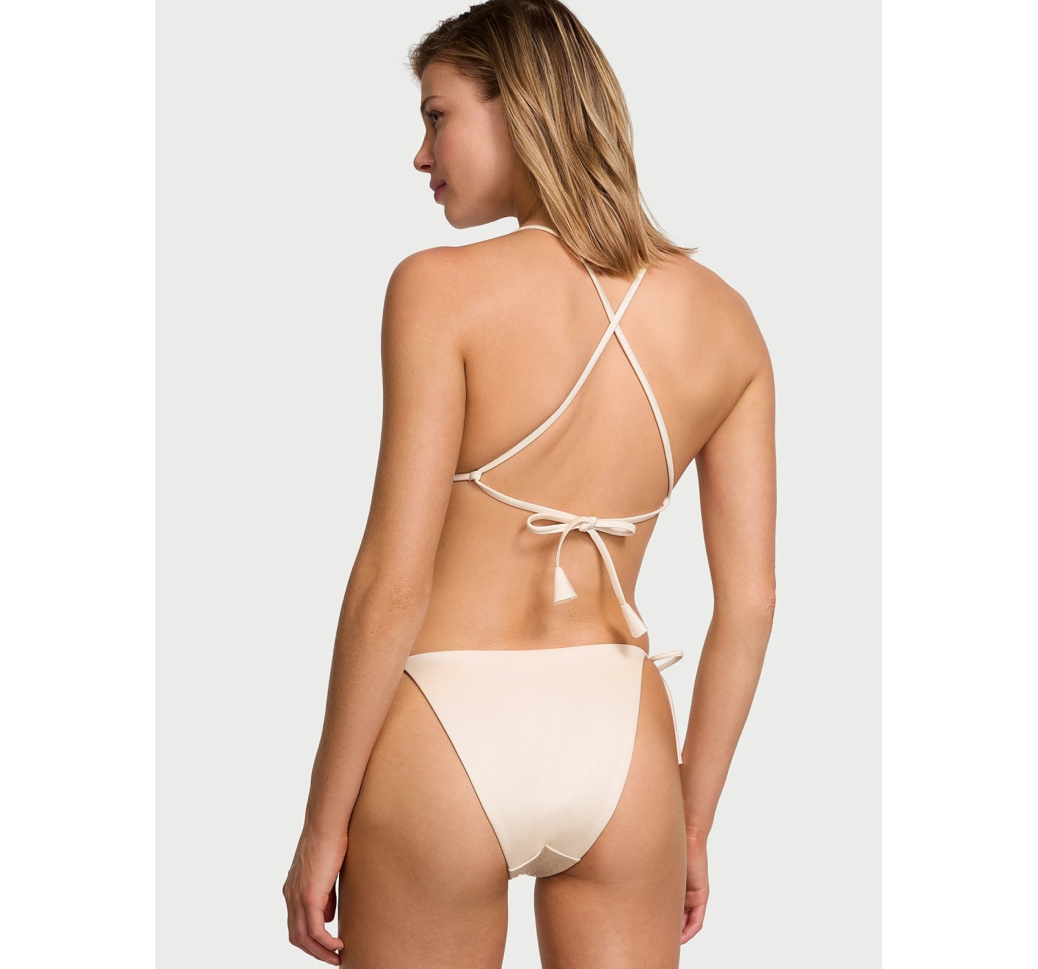 Купальник Rosette Shine Triangle Bikini Top Candlelight