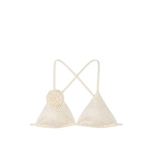 Купальник Rosette Shine Triangle Bikini Top Candlelight
