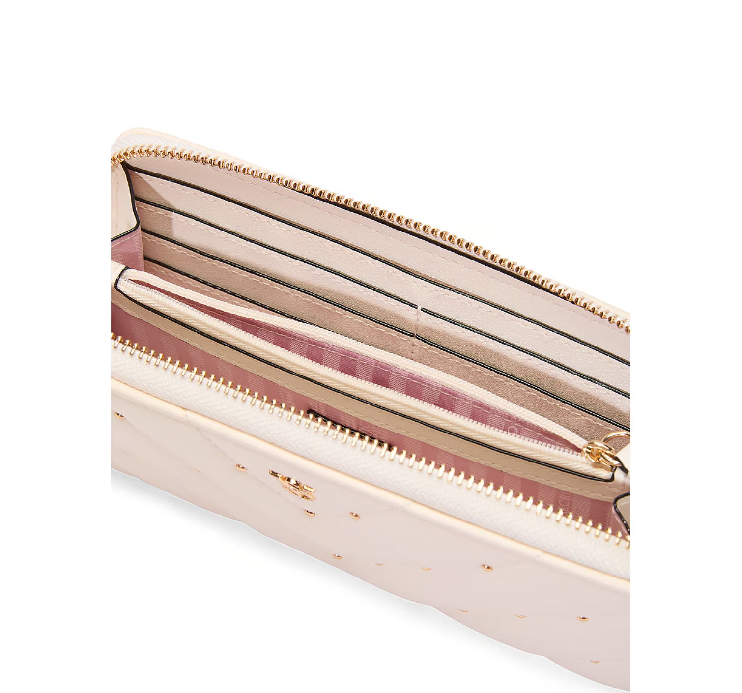 Гаманець Large Wallet with Zip White