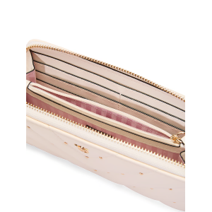 Гаманець Large Wallet with Zip White