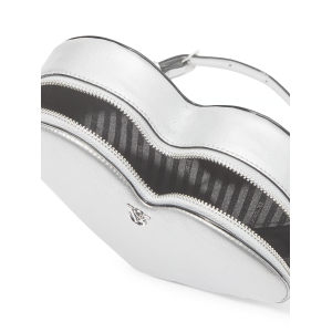 Сумка Heart Crossbody Bag Metallic Silver