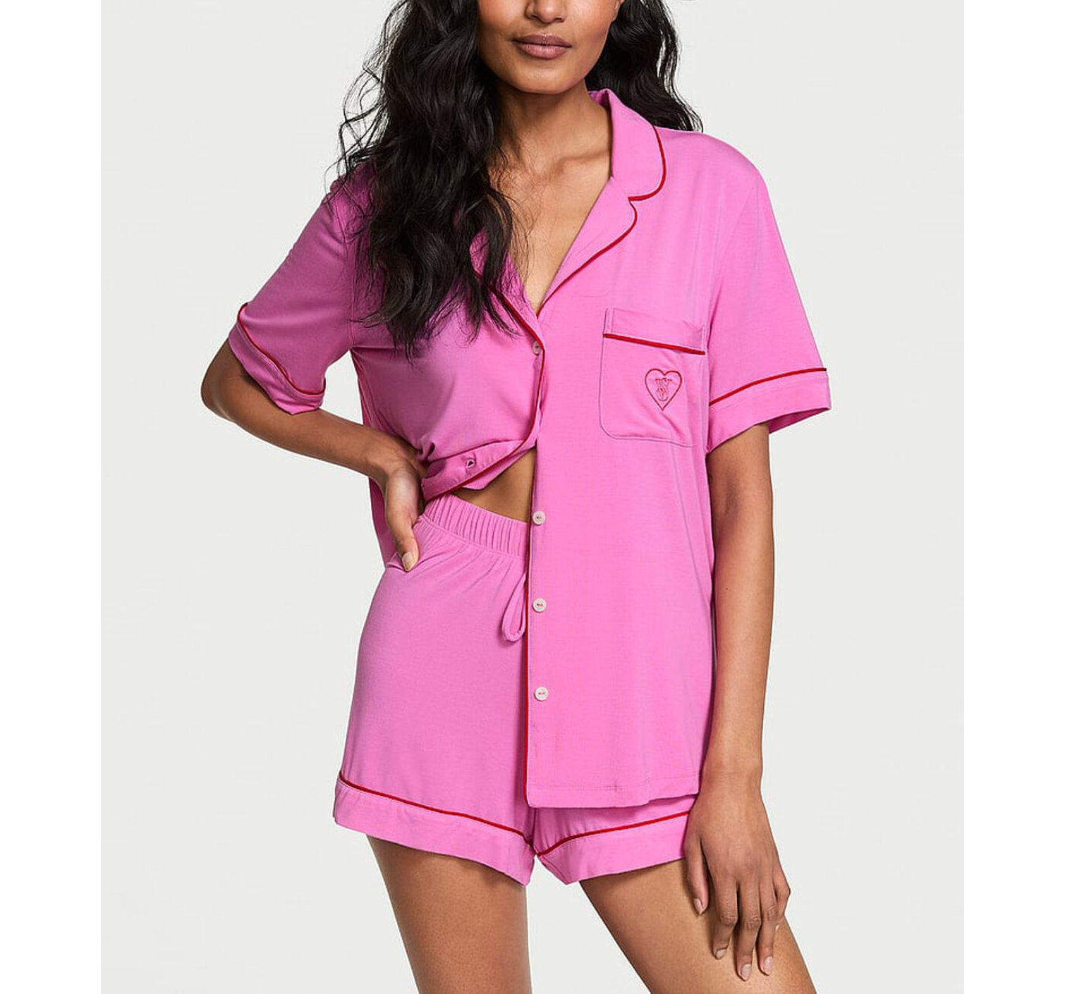Піжама Modal Soft Short Pajama Set New Peony