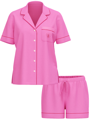 Піжама Modal Soft Short Pajama Set New Peony