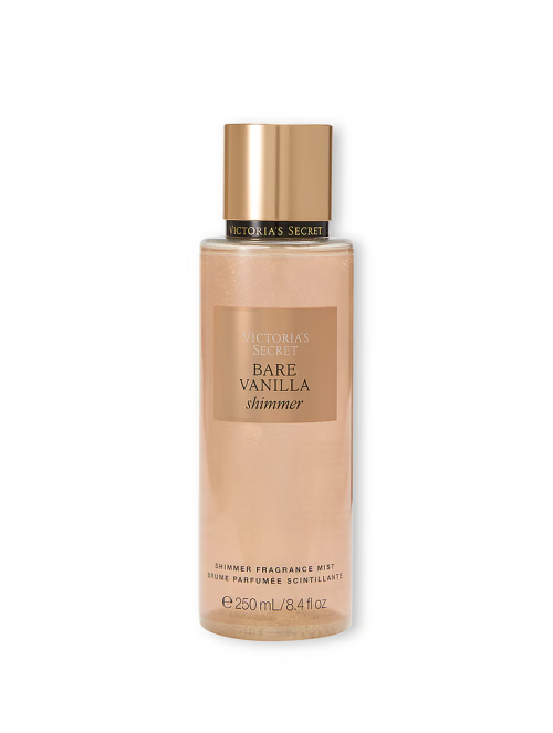 Cпрей Вікторія Сікрет із шиммером (Bare Vanilla Shimmer)